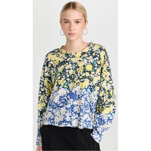 FREE PEOPLE Movement‎ Inspire Layer Print Full Bloom Neon